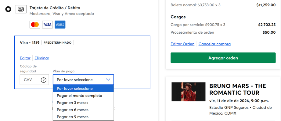 How do I purchase tickets with interest-free installments ...